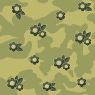 seamless funny camouflage in khaki