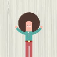 Afro wood