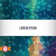 Abstract Colorful Triangles Background Vector N254