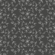 Flowers seamless pattern N53