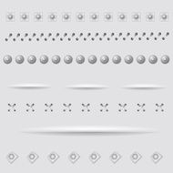 set of divider