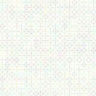 Seamless cross pattern in various color For banknote money design N175