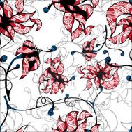 Floral Pattern N482