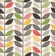 Seamless leaf pattern N51