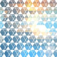 pattern geometric Background with triangles N21
