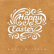 Happy Easter lettering Greeting Card N2