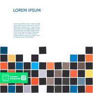 Abstract Squares Seamless Background Vector N10