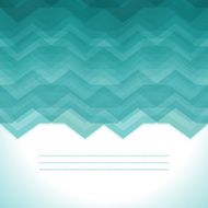 Turquoise Abstract Retro Vector Background
