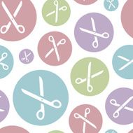 Scissors Seamless pattern N14