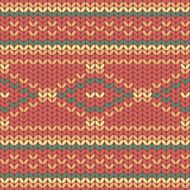 Illustration seamless knitted pattern N27