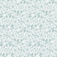 Lace seamless pattern with flowers N211