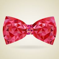 Abstract bow tie