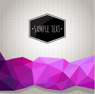 geometric background made of triangles N130