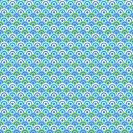 Abstract water circle pattern wallpaper Vector illustration