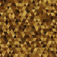 triangle imitation gold