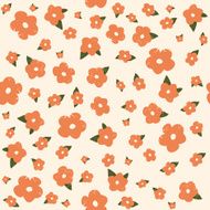 Seamless floral pattern Flowers texture N4