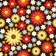Seamless pattern with flowers N56