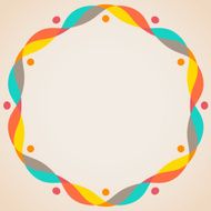 Design elements - colorful waves N20
