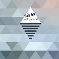 Abstract geometric background of gray triangle