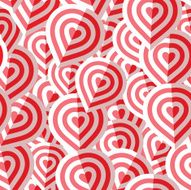 Heart seamless pattern N16