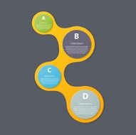 Abstract paper infographic N7
