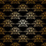 Damask seamless floral pattern N29