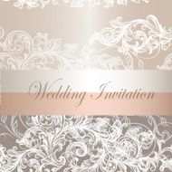 Wedding invitation card in pastel color N2
