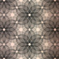 Elegant pink vintage background with transparent black flowers