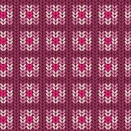 Illustration seamless knitted pattern N29
