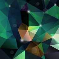 Abstract Triangle Geometrical Multicolored Background Vector N8