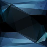Dark Mosaic triangle background N27