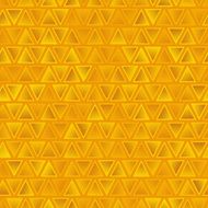 Yellow seamless abstract triangles background