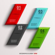 Abstract paper infographic N8