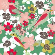 Floral background N557