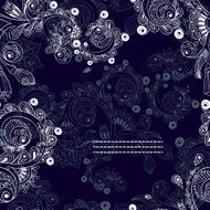 Vector floral decorative background N25