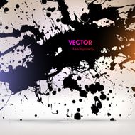 Abstract Ink Blot for Grunge Backgound N325
