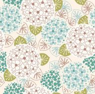 Flower pattern background design