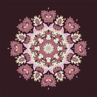 Decorative rosette N5