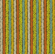 Colorful knitted background