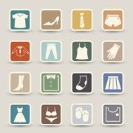 Clothing Icons N18