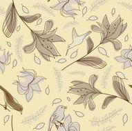 Seamless Floral Pattern N861