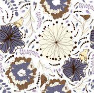 Seamless Floral Pattern N862