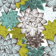 Seamless Floral Pattern N863