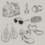 woman accessories
