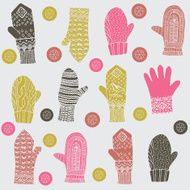 Winter mittens and gloves