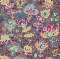 Seamless Floral Pattern N866