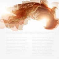 Floral Retro Background for Vintage Design N1458