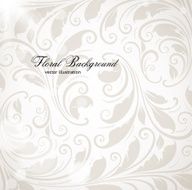 Floral Retro Background for Vintage Design N1469