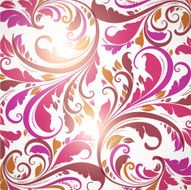 Floral Retro Background for Vintage Design N1472