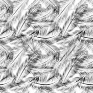 Seamless pattern with feathers N21